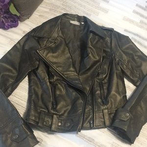 Jacket Medium stylish pewter color